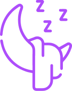 Quality sleep icon